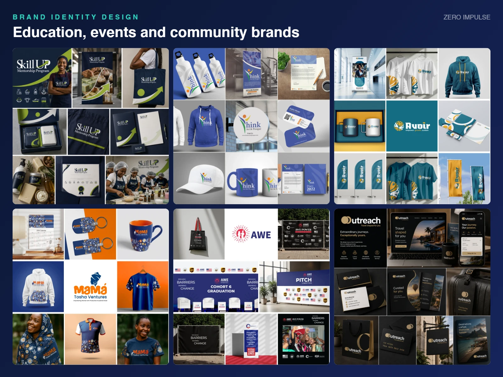 Brand identity systems for 30+ organisations, image 3