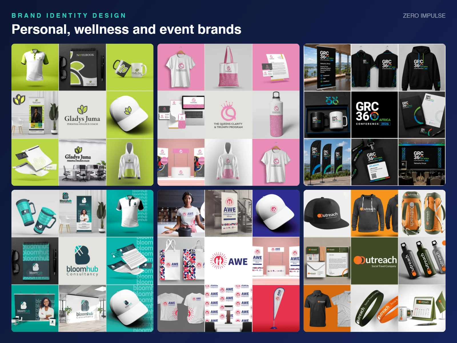 Brand identity systems for 30+ organisations, image 4